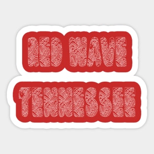 Red Wave Tennessee Sticker
